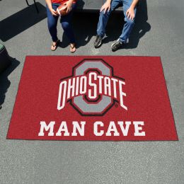 Ohio State University Man Cave Ulti-Mat - Nylon 60 x 96
