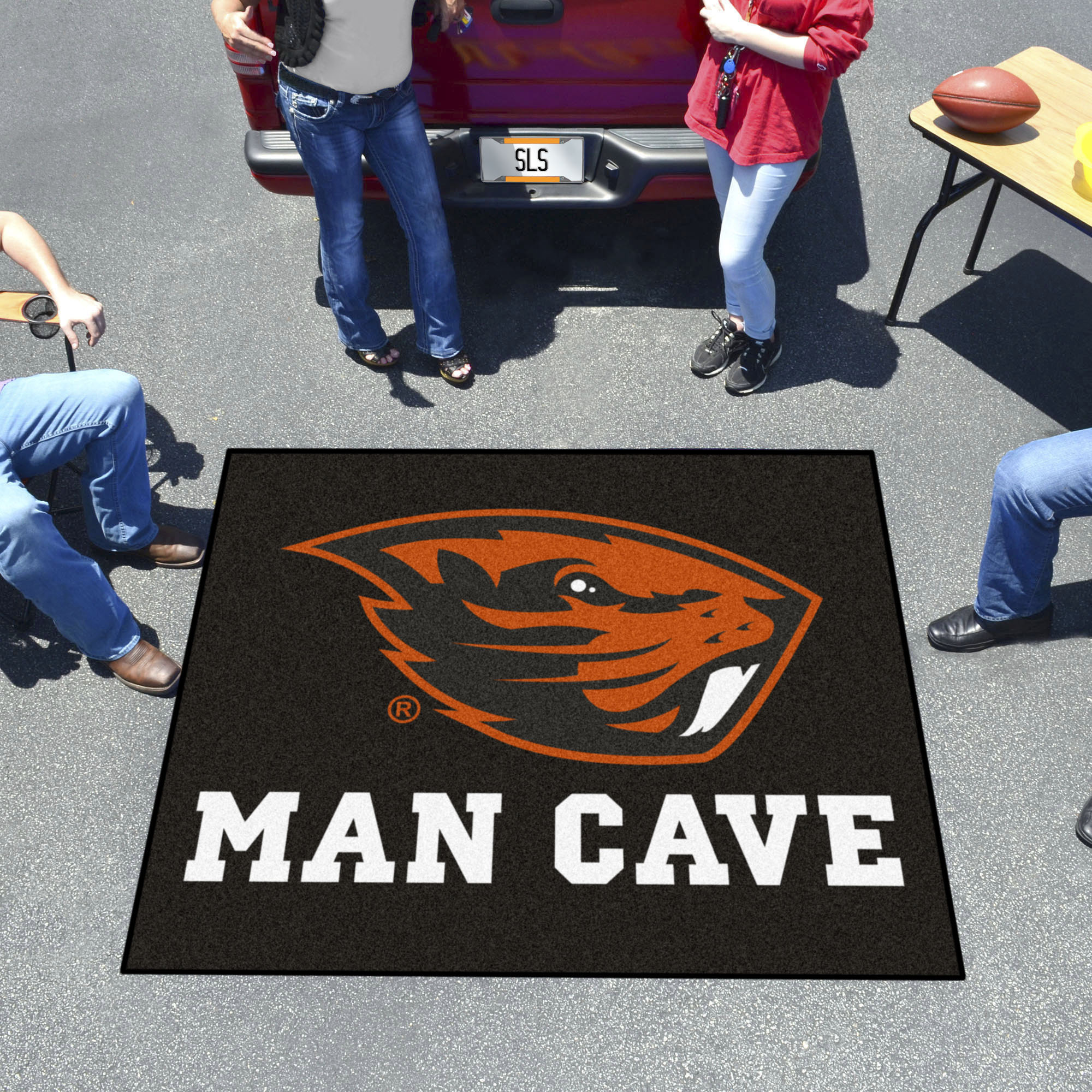 OSU Beavers Man Cave Tailgater Mat â€“ 60 x 72