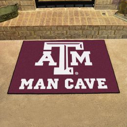 Texas A&M Univ. Aggies All Star Man Cave Mat Floor Mat