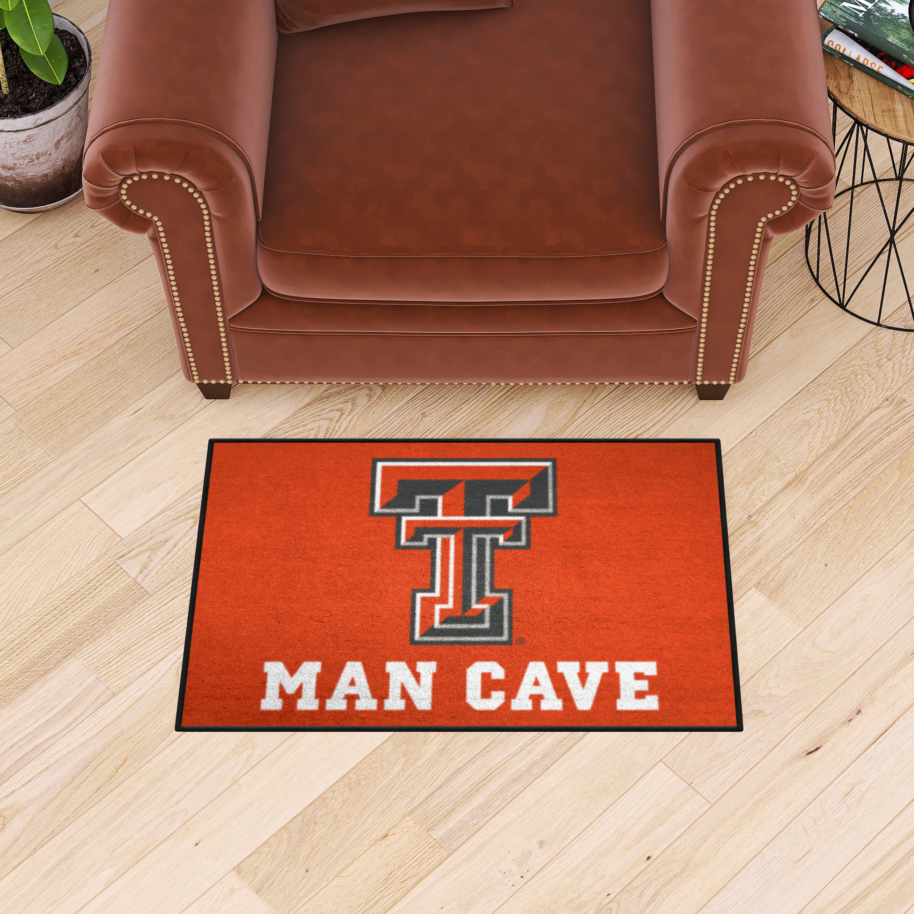 Texas Tech Univ. Red Raiderstarter Man Cave Mat Floor Mat