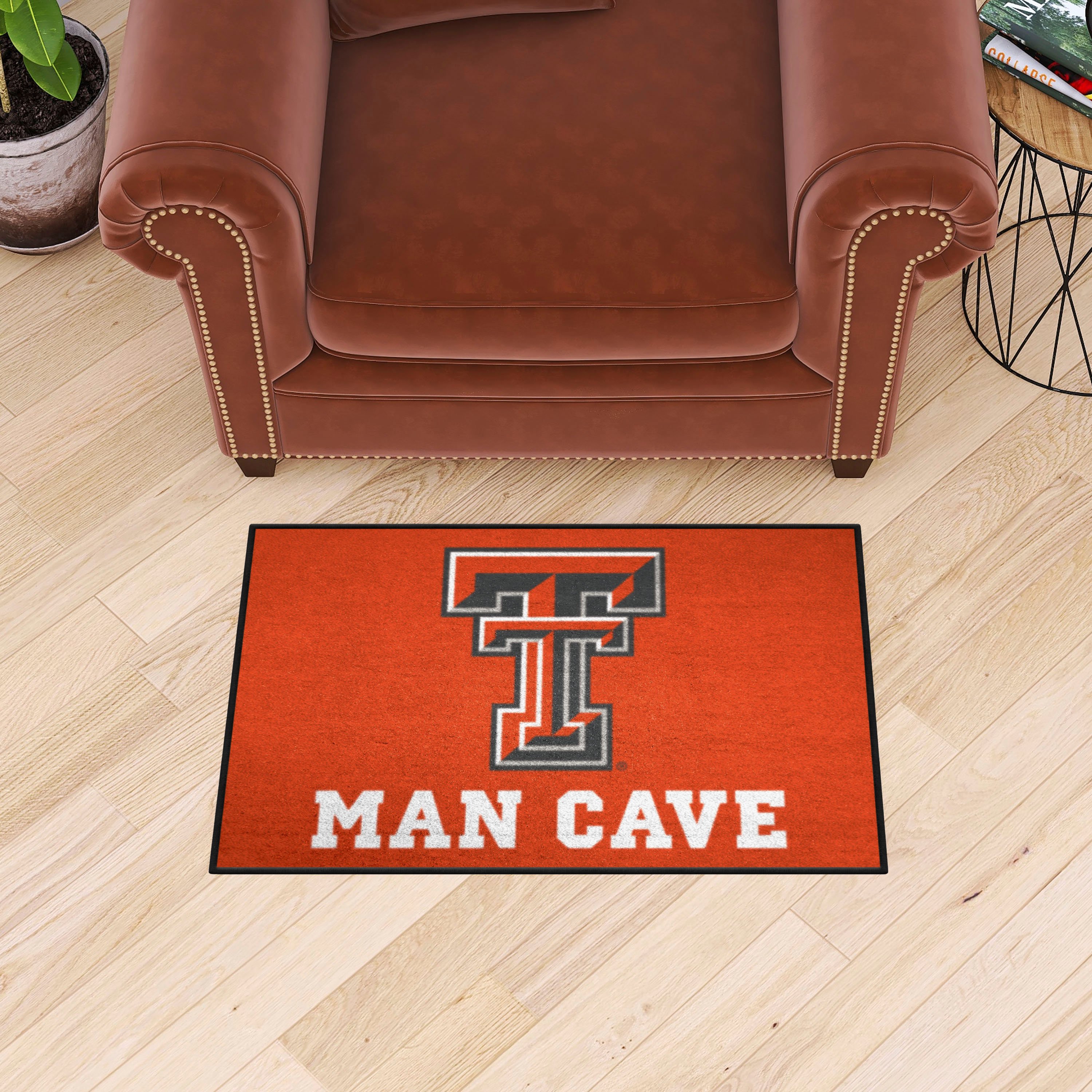 Texas Tech Univ. Red Raiderstarter Man Cave Mat Floor Mat