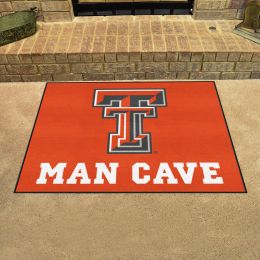 Texas Tech Univ. Red Raiders All Star Man Cave Mat Floor Mat