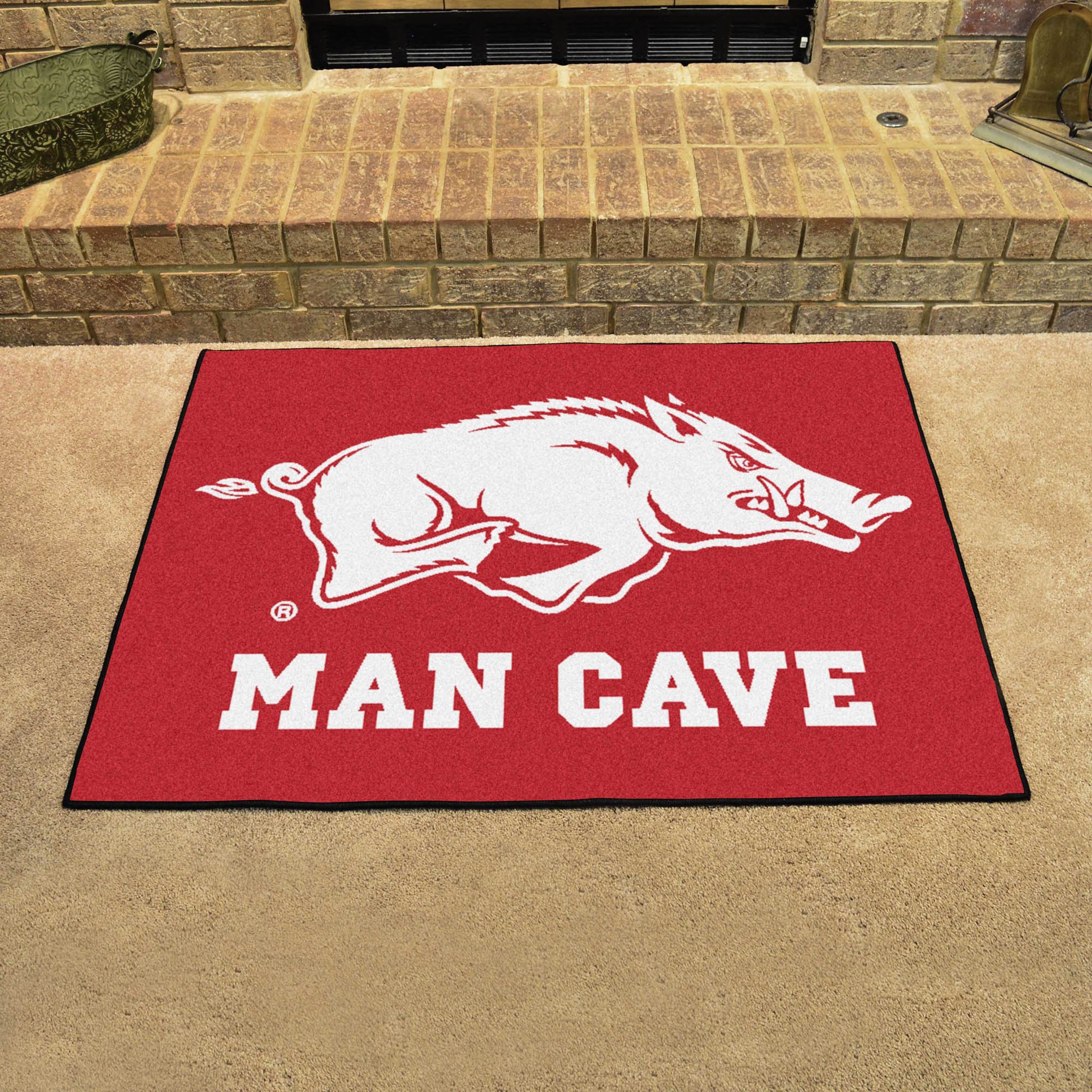 Univ. Of Arkansas Razorbacks All Star Man Cave Mat Floor Mat