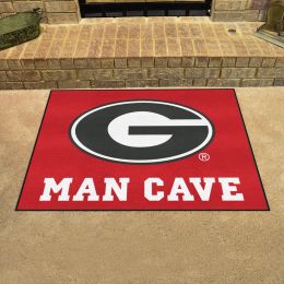 Univ. Of Georgia Bulldogs All Star Man Cave Mat Floor Mat