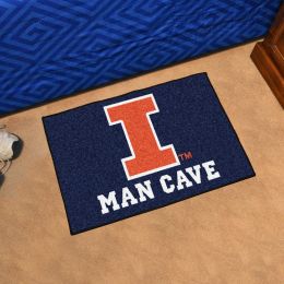 Univ. Of Illinois Fighting Illinitarter Man Cave Mat Floor Mat