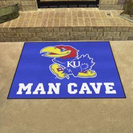 Univ. Of Kansas Jayhawks All Star Man Cave Mat Floor Mat