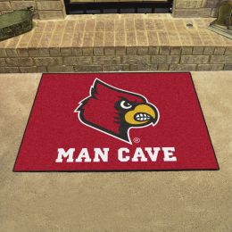 UofL Cardinals Man Cave All Star Mat - 34 x 44.5