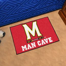 Univ. Of Maryland Terps Starter Man Cave Mat Floor Mat
