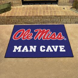 Ole Miss Rebels Man Cave All Star Mat - 34 x 44.5