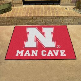 UNL Cornhuskers Man Cave All Star Mat â€“ 34 x 44.5