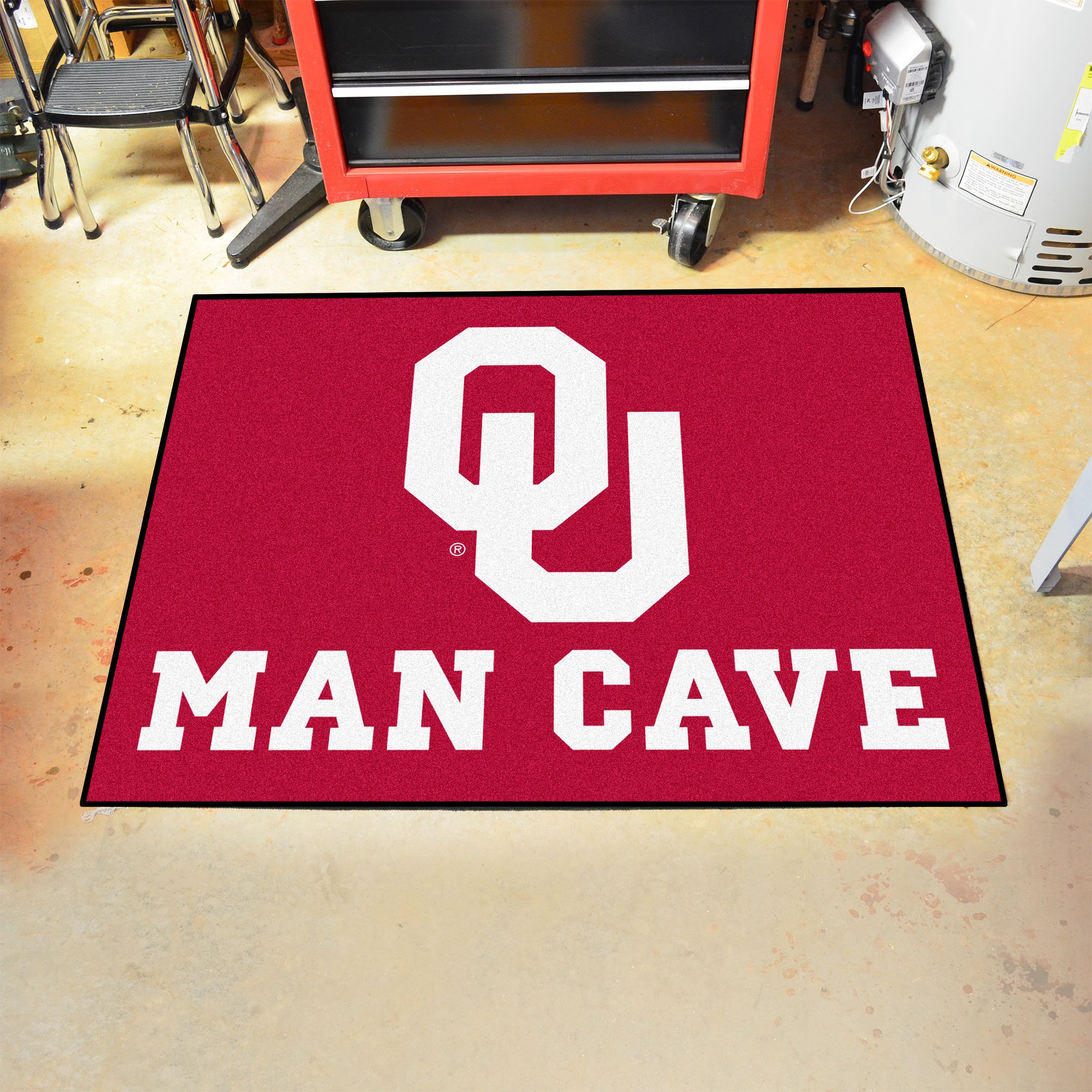 OU Sooners Man Cave All Star Mat â€“ 34 x 44.5