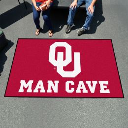 University of Oklahoma Man Cave Ulti-Mat - Nylon 60 x 96