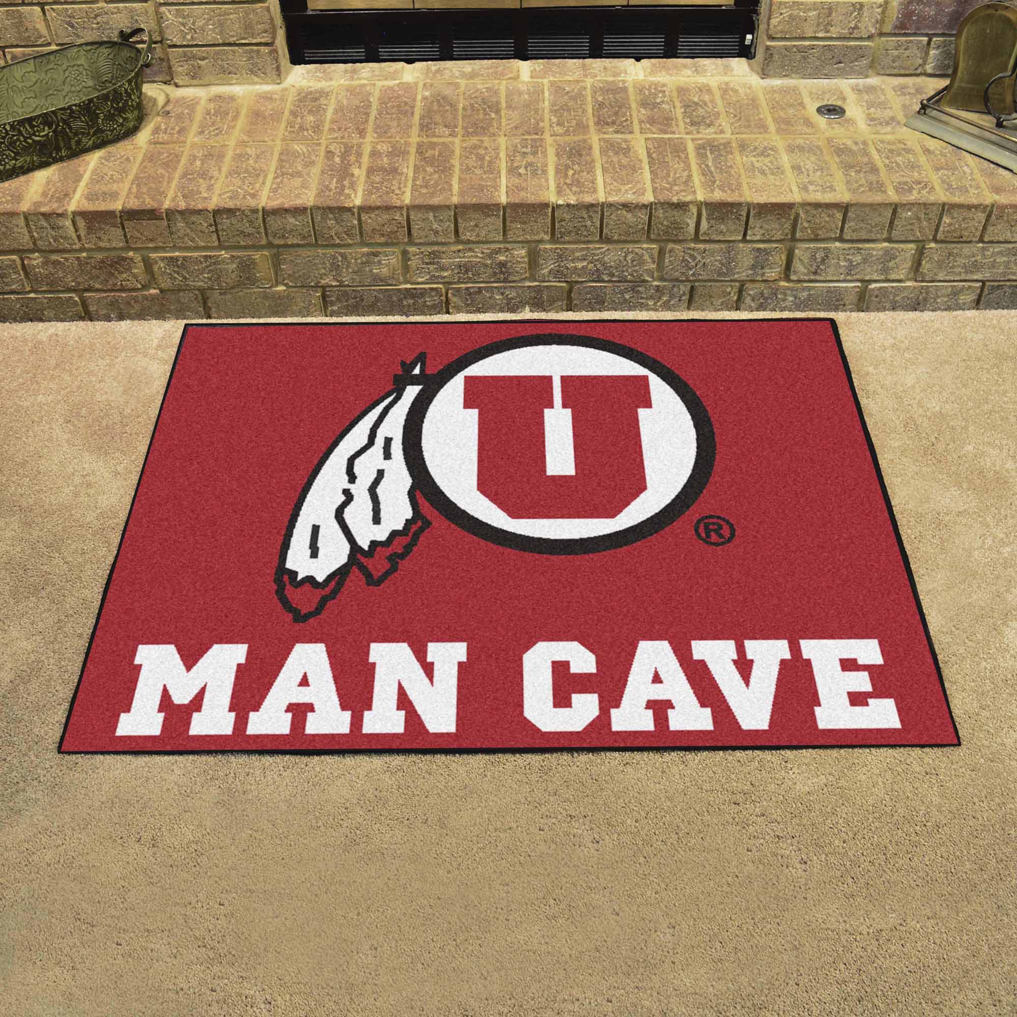 Univ. Of Utah Utes All Star Man Cave Mat Floor Mat