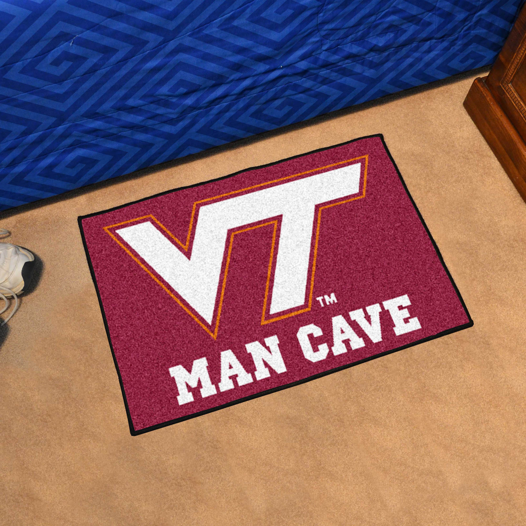 Virginia Tech Hokies Man Cave Starter Mat - 19"? x 30"?