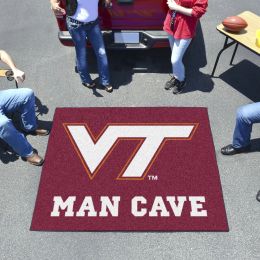 Virginia Tech Hokies Man Cave Tailgater Mat- 60"? x 72"?