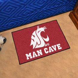 Washington State Univ. Cougarstarter Man Cave Mat Floor Mat