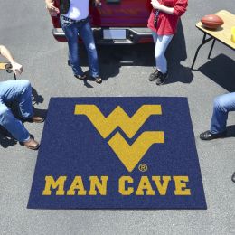 West Virginia Univ. Mountaineers Tailgater Outdoor Nylon Area Mat