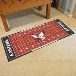 Eastern Washington Univ. Sports Football Field Nylon Runner Rug