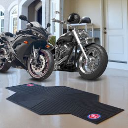 Detroit Pistons Motorcycle Mat â€“ Vinyl 82.5 x 42