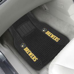 Milwaukee Brewers Deluxe Floor Mat Set-20x27