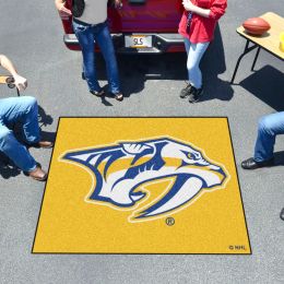 Nashville Predators Gold Tailgater Mat â€“ 60 x 72