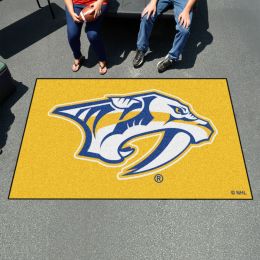 Nashville Predators Gold Outdoor Ulti-Mat - Nylon 60 x 96