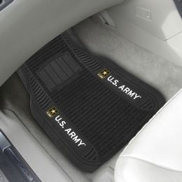 US Army Deluxe Car Mat Set - Vinyl & Carpet