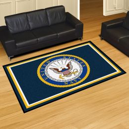 US Navy Insignia Area Rug â€“ Nylon 5â€™ x 8â€™