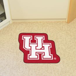 University of Houston Mascot Area Rug - Nylon