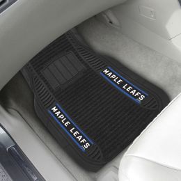 Toronto Maple Leafs Deluxe Car Mat Set â€“ Vinyl & Carpet