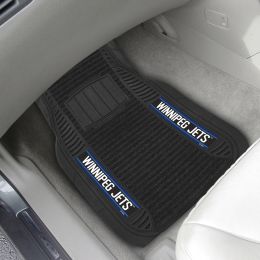 Winnipeg Jets Deluxe Car Mat Set â€“ Vinyl & Carpet