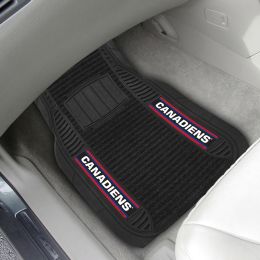 Montreal Canadiens Deluxe Car Mat Set â€“ Vinyl & Carpet