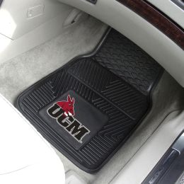 UCM 2pc Vinyl Car Floor Mats - 18 x 27