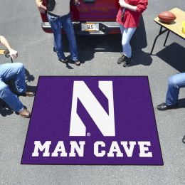 Northwestern Wildcats Man Cave Tailgater Mat - 60 x 72