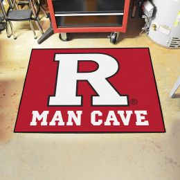 RU Scarlet Knights Man Cave All Star Mat â€“ 34 x 44.5