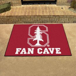 Stanford Cardinals Fan Cave All Star Mat - 34" x 44.5"