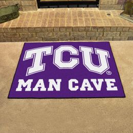 TCU Horned Frogs Man Cave All Star Mat - 34" x 44.5"