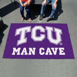 Texas Christian University Man Cave Ulti-Mat - Nylon 60" x 96"