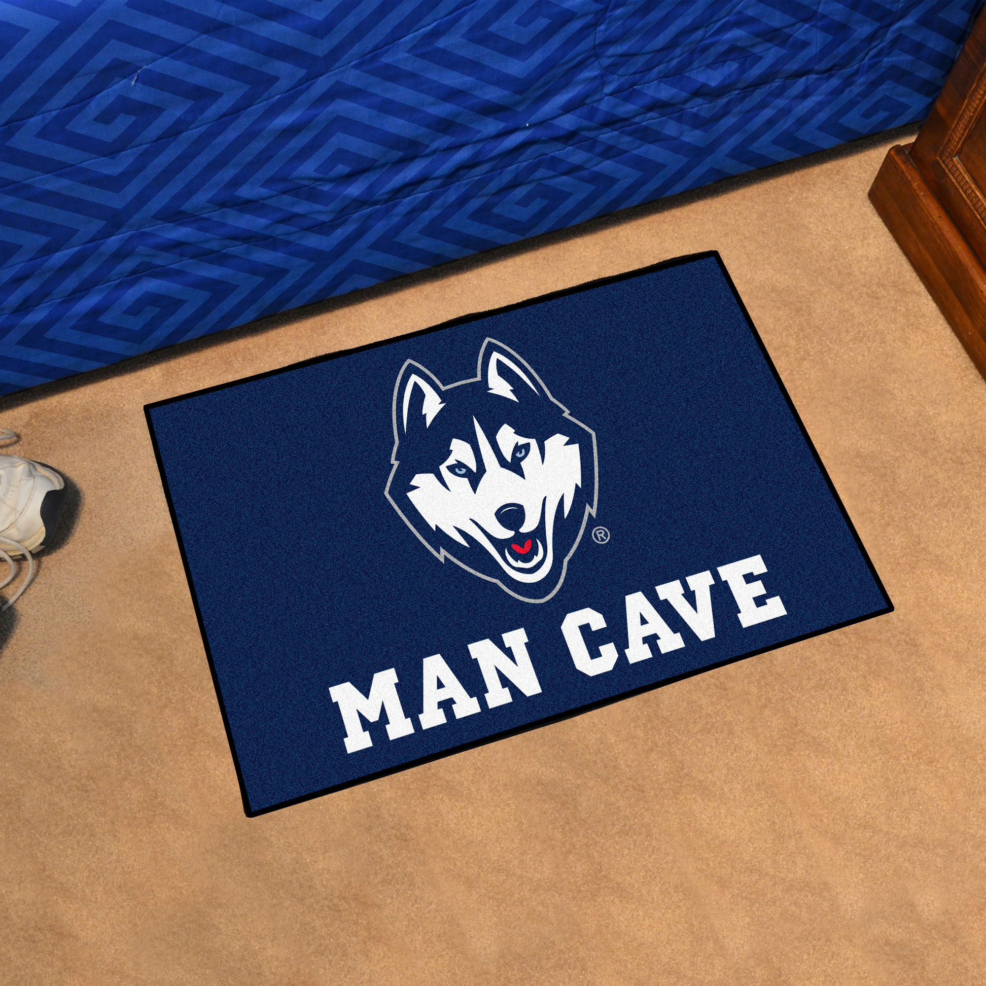 UConn Man Cave Starter Mat - 19 x 30