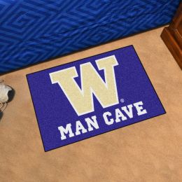 UW Huskies Man Cave Starter Mat - 19 x 30