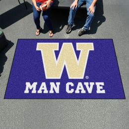 University of Washington Man Cave Ulti-Mat - Nylon 60 x 96