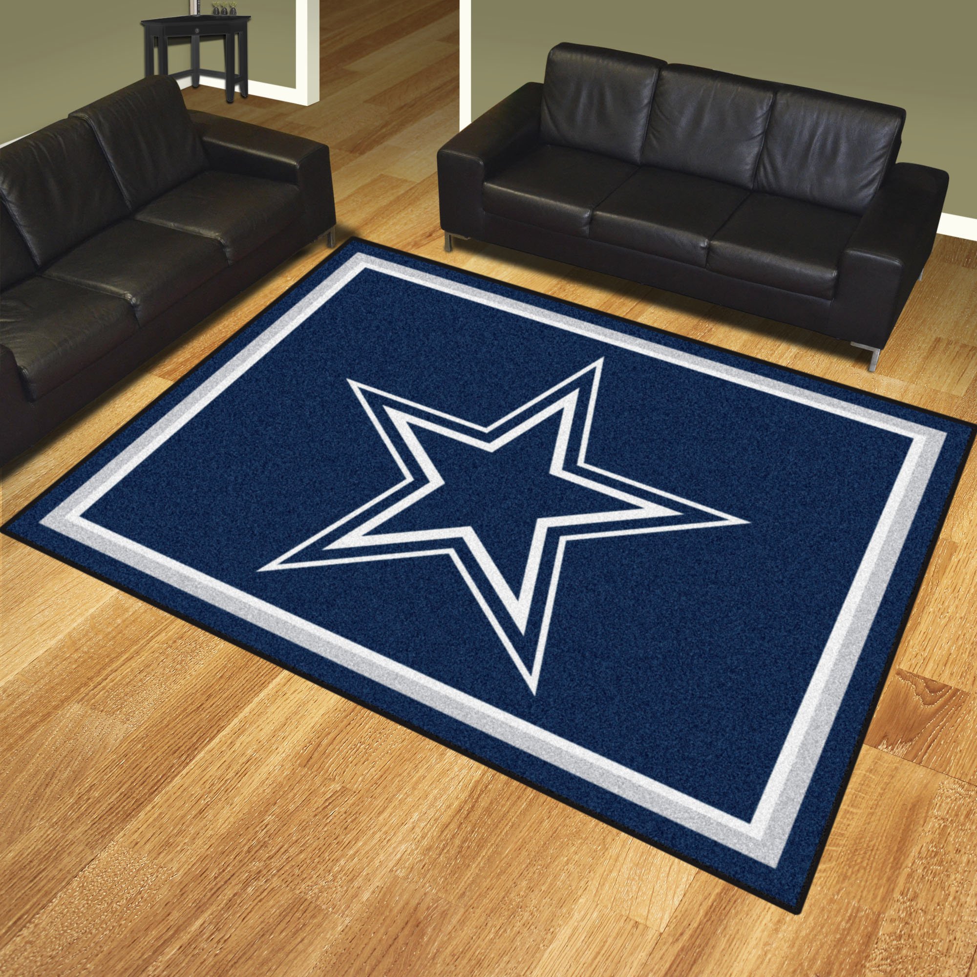 Dallas Cowboys Area Rug â€“ Nylon 8â€™ x 10â€™