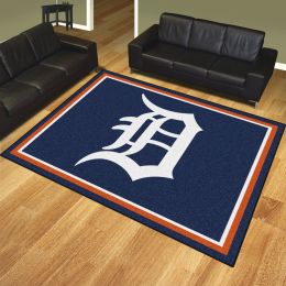 Detroit Tigers Area Rug â€“ 8 x 10 Nylon