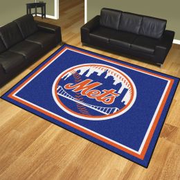 New York Mets Area Rug – 8 x 10 Nylon