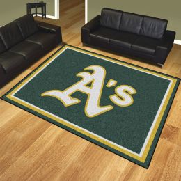 Oakland Athletics Area Rug – 8 x 10 Nylon