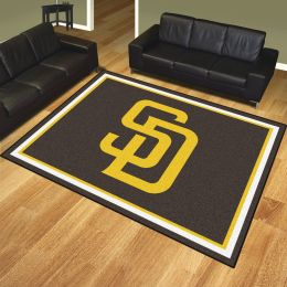 San Diego Padres Area Rug â€“ 8 x 10 Nylon