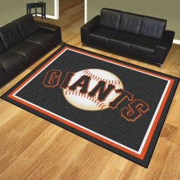 San Francisco Giants Area Rug â€“ 8 x 10 Nylon