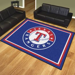 Texas Rangers Area Rug â€“ 8 x 10 Nylon