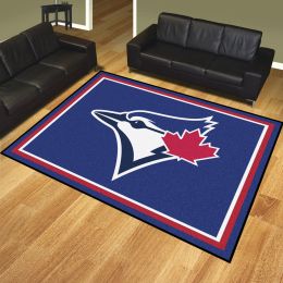 Toronto Blue Jays Area Rug â€“ 8 x 10 Nylon