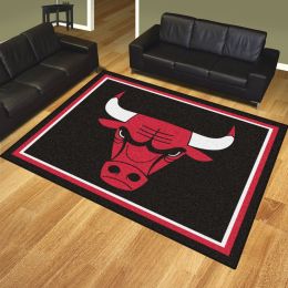 Chicago Bulls Area Rug â€“ Nylon 8â€™ x 10â€™